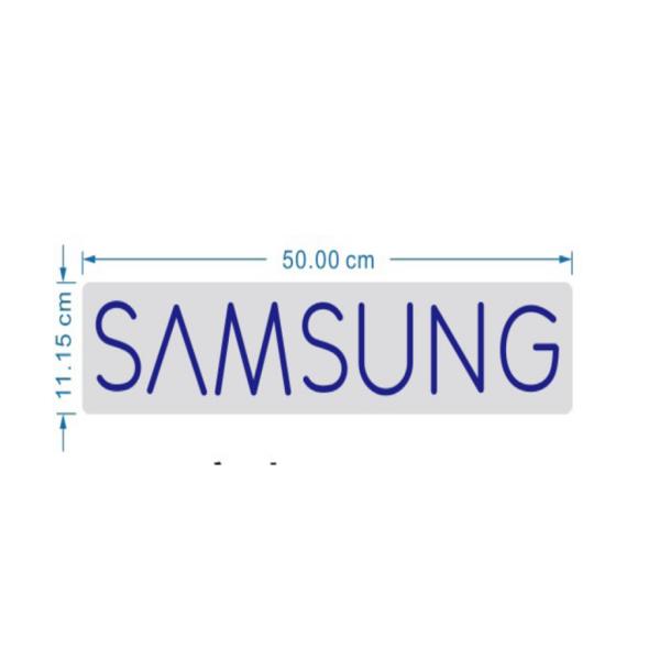 Rotulo Luz Neon Samsung