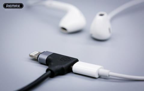 CABLE USB LIGHTNING RL-LA01 2 USB 15CM REMAX NEGRO