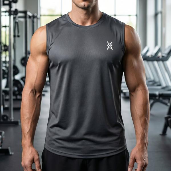 Camiseta Deportiva Negra S