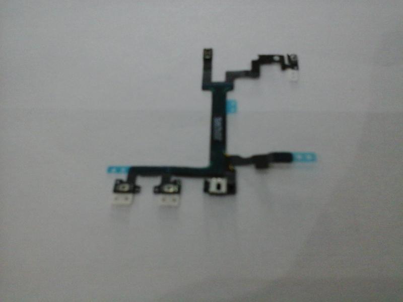 Flex Boton Encendido Volumen Silencio Microfono Iphone 5G