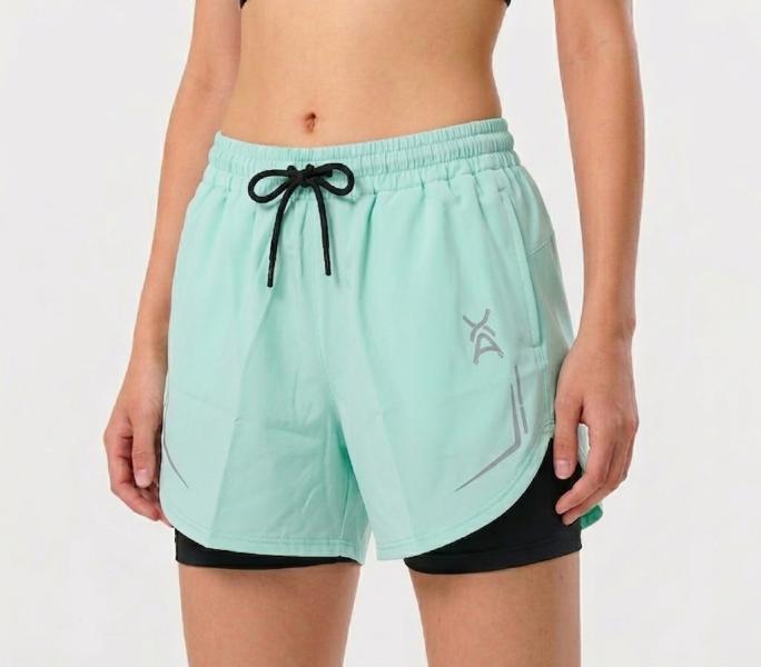 Pantaloneta Deportiva De Mujer Menta S