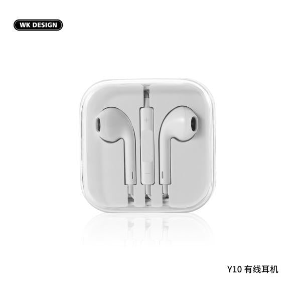 Audifono Y10 3.5 Wk Design Blanco