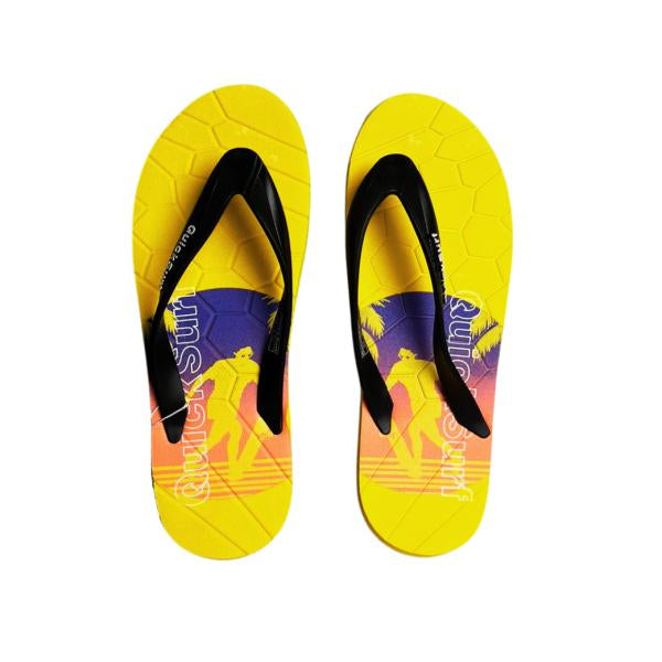 Sandalia De Hombre Color Amarillo/Negro 40