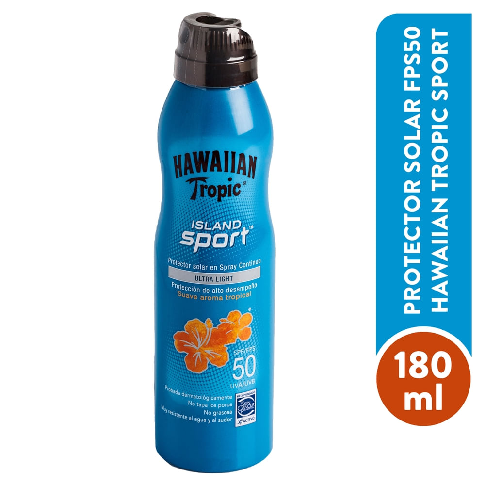 Protector Solar Hawaiian Tropic Sport FPS 50 - 220 Ml