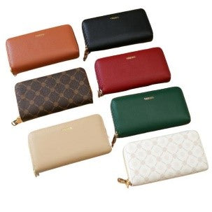BILLETERA PARA DAMA MODELO V08L VERSSE (Colores varios) BEIGE