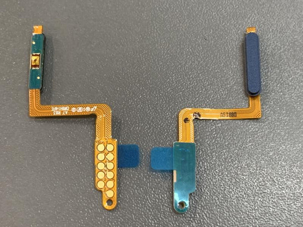 Flex Boton Encendido Samsung Galaxy A7 2018 A750 Azul