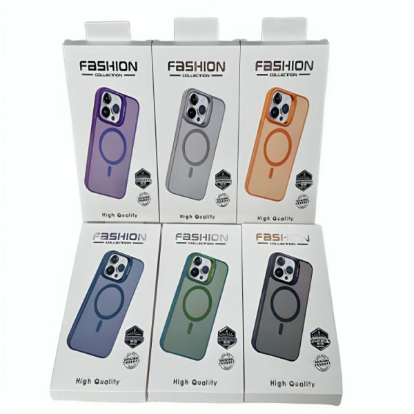 Estuche Ahumado Con Magsafe Y Anillos Para Camara Iphone 14 Pro