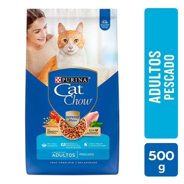 Alimento Para Gatos Purina Cat Chow Adulto Pescado 500 G