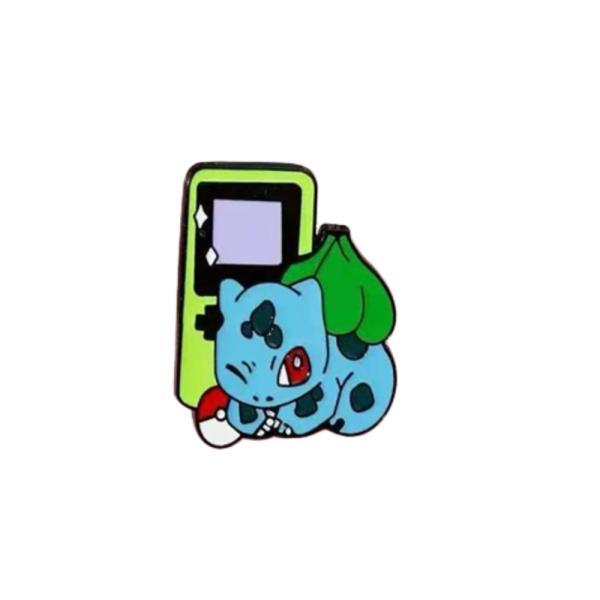 Pin Metalico De Bulbasaur Gameboy - Pokemon