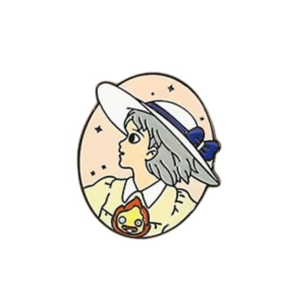 Pin Metalico De Sophie (Castillo Vagabundo) - Studio Ghibli
