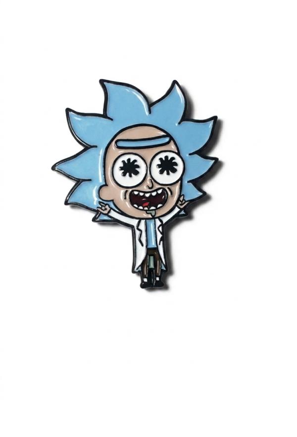 Pin Metalico Rick - Rick&Morty