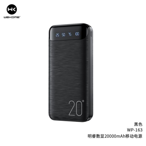 Bateria De Emergencia Wp-163 Minre 20000Mah Wk Negro
