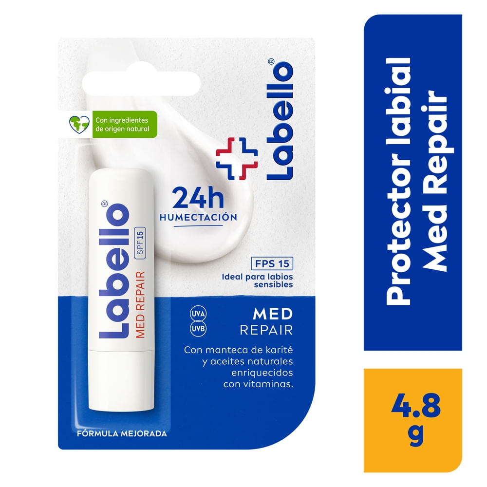 Protector Labial Nivea Labello Med Repair -4.8 G