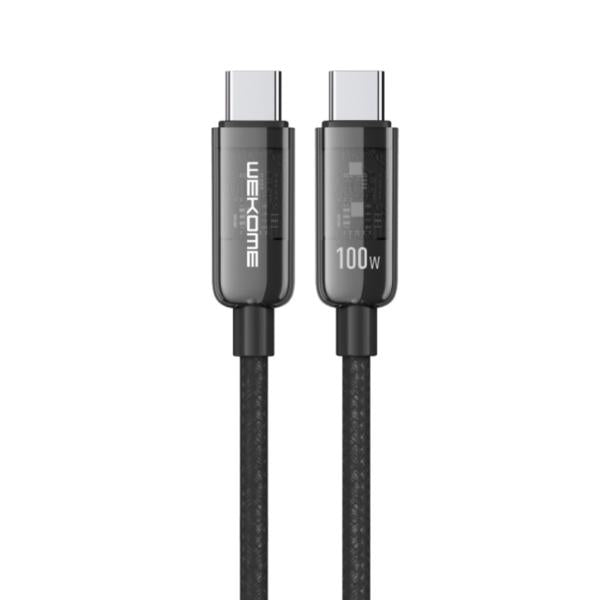 Cable Usb Tipo C Wdc-193A Wk Desing Negro