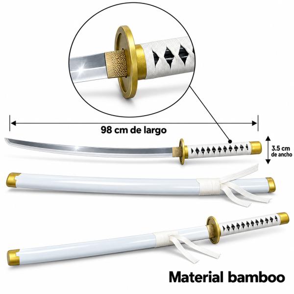 KATANA DE ZORO DE MADERA - ONE PIECE
