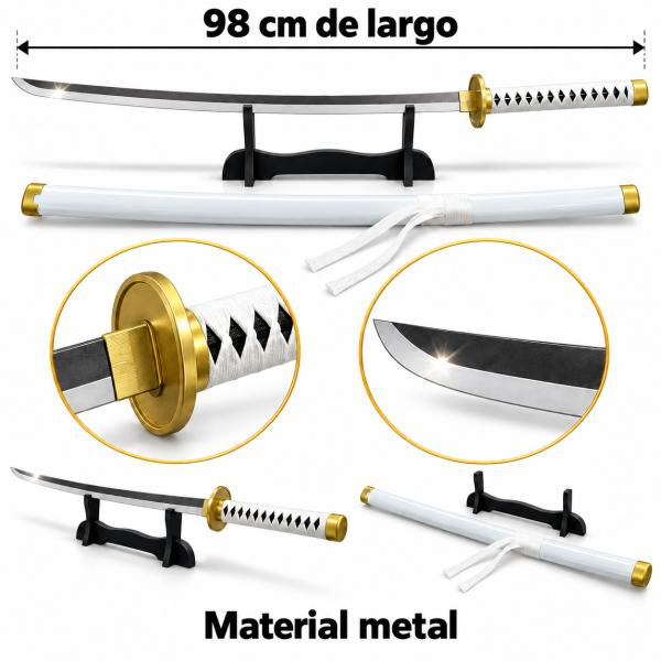 KATANA DE ZORO DE METAL - ONE PIECE