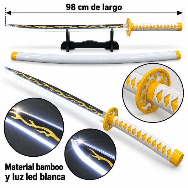 KATANA DE ZENITSU CON LUZ - KIMETSU NO YAIBA