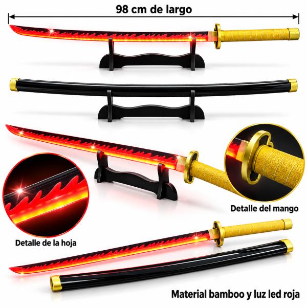 KATANA DE YORIICHI CON LUZ - KIMETSU NO YAIBA
