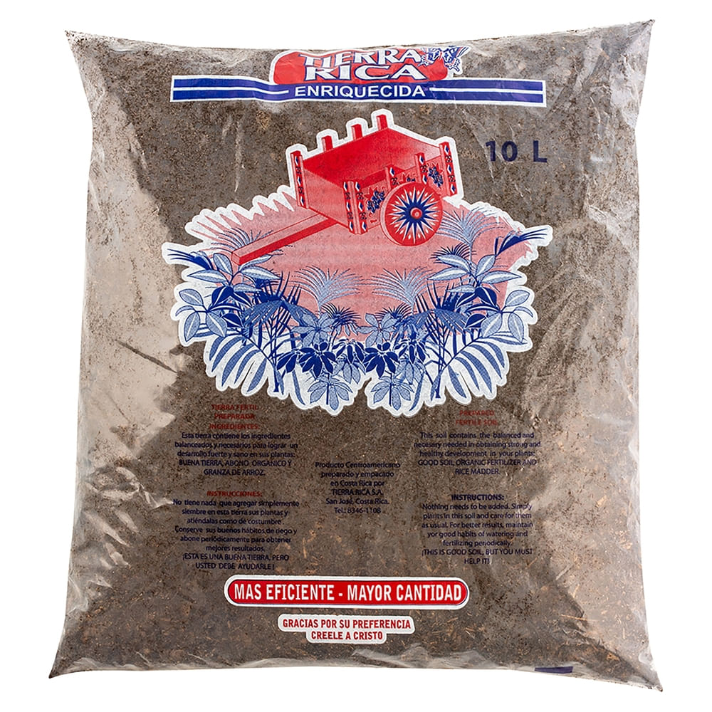 Tierra Rica Tierra Vitaminada - 10 L