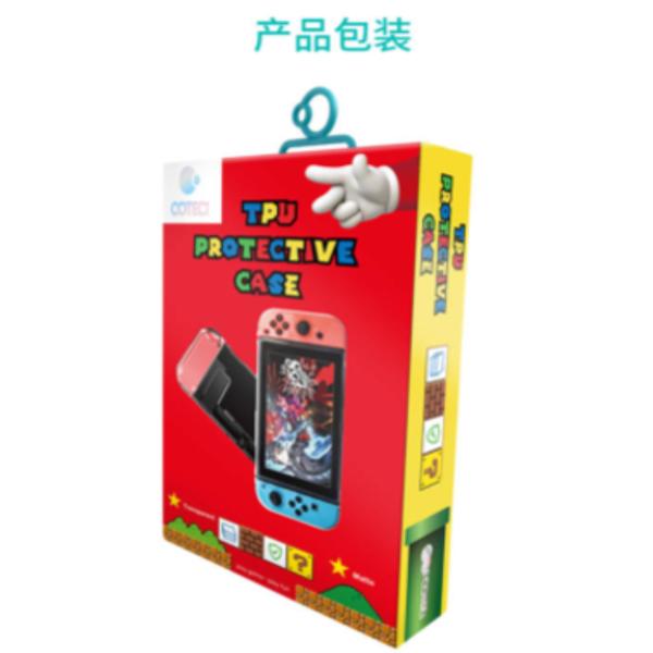 Estuche Para Nintendo Switch Transparente Modelo 93002 Coteci