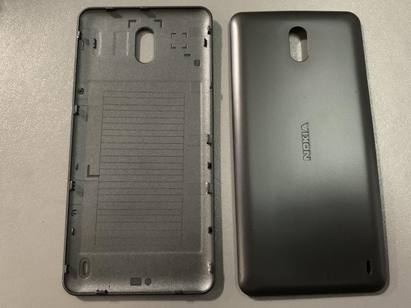 Tapa Nokia 2 Negra Sin Marco