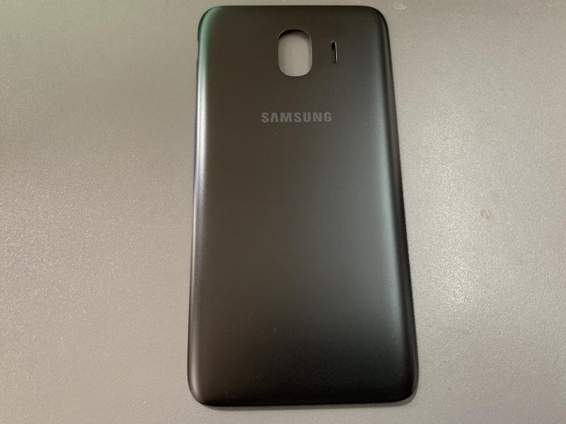 Tapa Samsung Galaxy J4 2018 J400 Negra Sin Marco