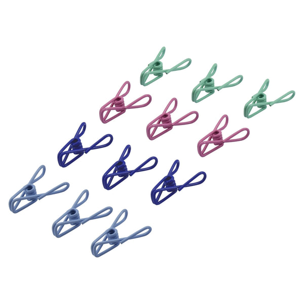 Set Prensas Acero Para Ropa - 12 Unidades