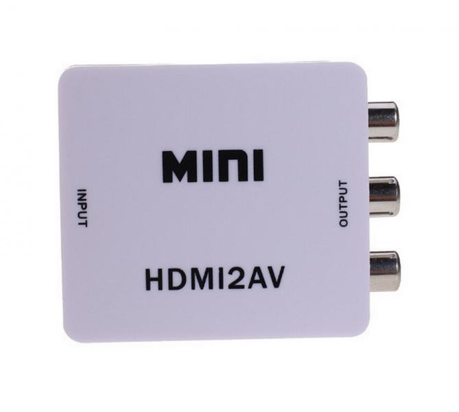 Convertidor Adaptador Hdmi A Rca Av