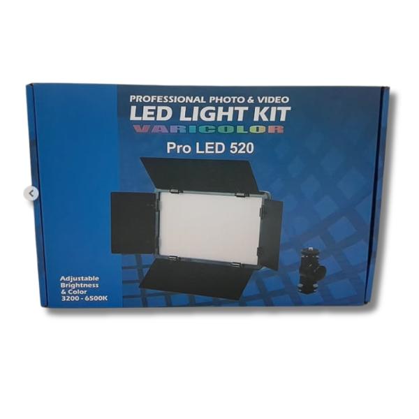 Luz Led Para Fotografia 10" Modelo Led-520