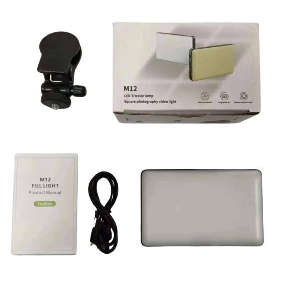 Luz Led Portatil Para Fotografia Modelo M12