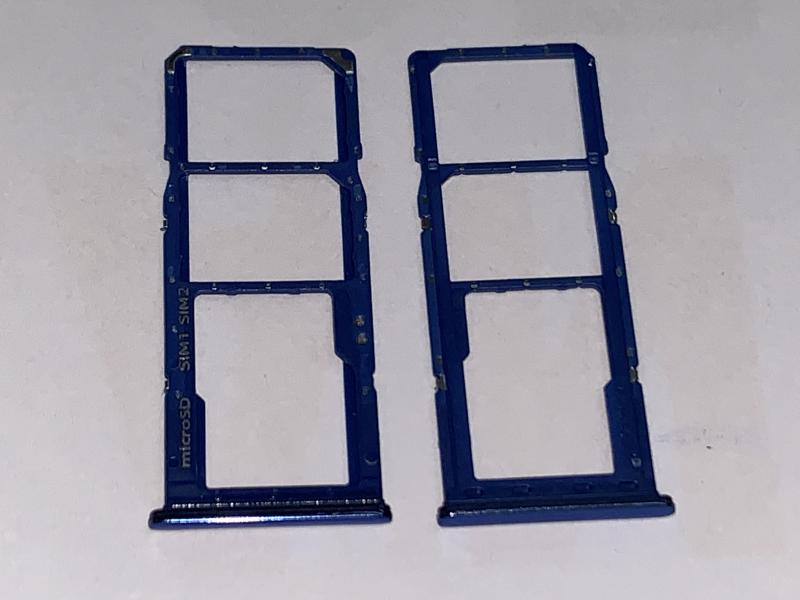 Bandeja Sim Micro Sd Samsung Galaxy A70 A705 A20 A205 A50 A505 M10S Azul