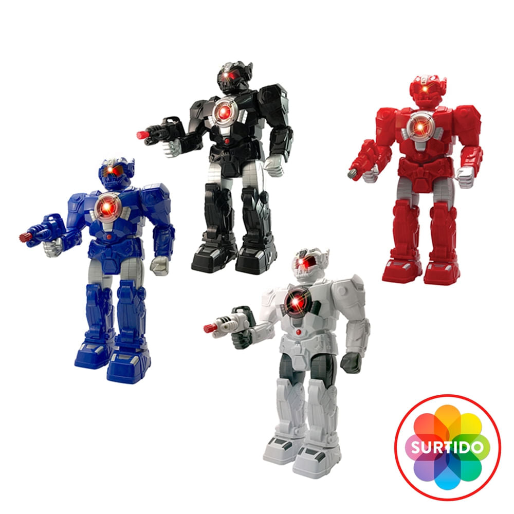 Robot Adventure Force Animado Surtido - 38 Cm