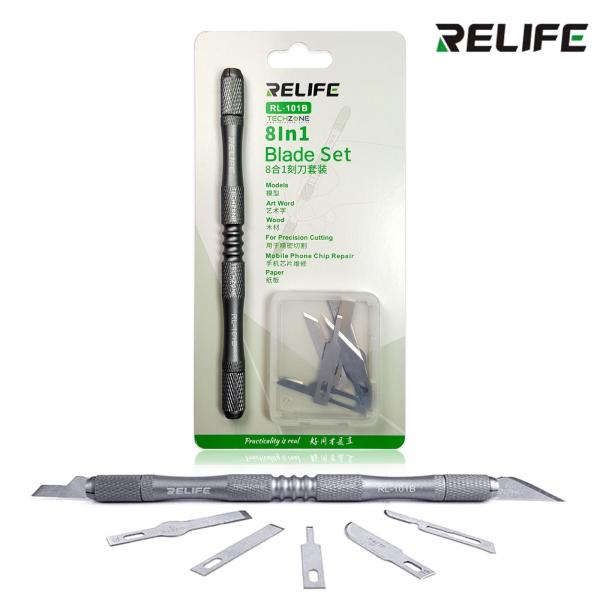 Herramienta Para Reparacion Remover Goma 8 EN1 RL-101B Relife