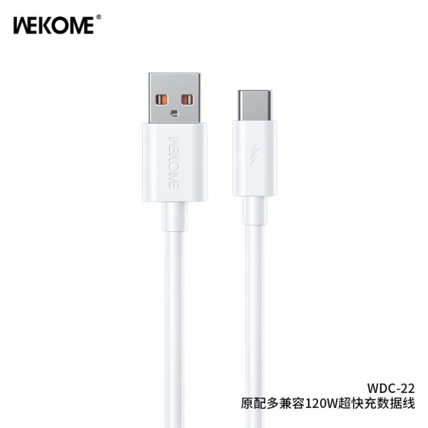 Cable Usb A Tipo C 120W Modelo Wdc-22 Wekome