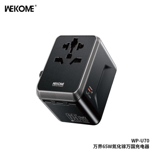 Cubo Cargador 65W Modelo Wp-U70 Wekome
