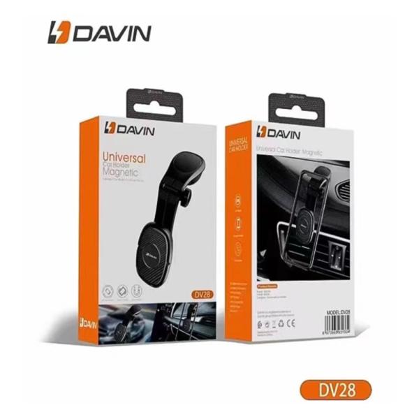 Holder De Carro Magnetico Modelo Dv28 Davin Negro