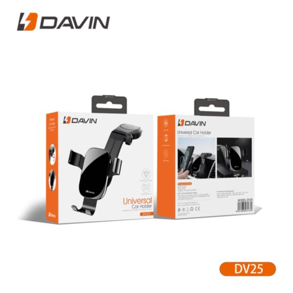 Holder De Carro Modelo Dv25 Davin Negro