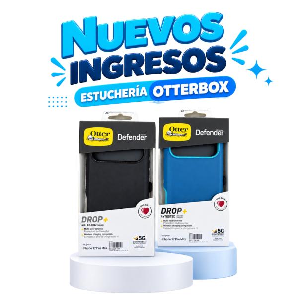 ESTUCHE OTTER BOX DEFENDER IPHONE 17 PRO MAX NEGRO