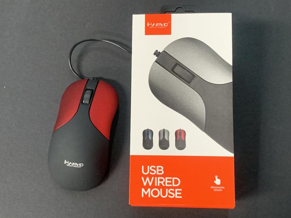 MOUSE DA DMS002 MARVO ROJO