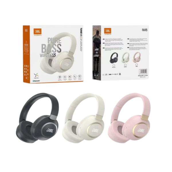 Audifono Bluetooth Jbl Modelo M8 Beige