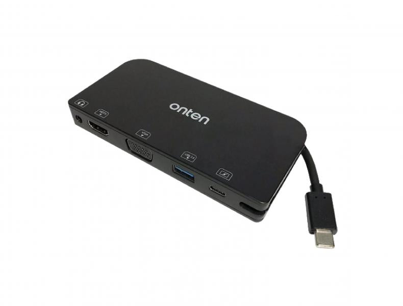 Cable Adaptador Usb Tipo C A Hdmi + Usb Tipo B 3.0 + Usb Tipo C +