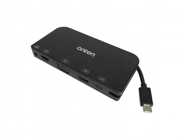 Cable Adaptador Usb Tipo C A Hdmi + Usb Tipo B 3.0 + Usb Tipo C +