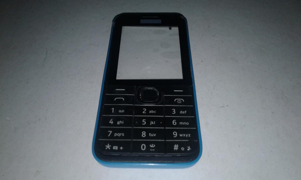 Caratula Nokia 208 Celeste
