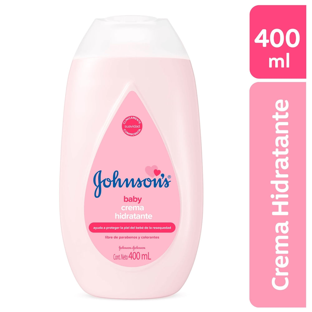 Crema Corporal Bebé Johnson's Original - 400 Ml
