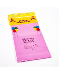 Mantel Plástico Fucsia 54x72pulg