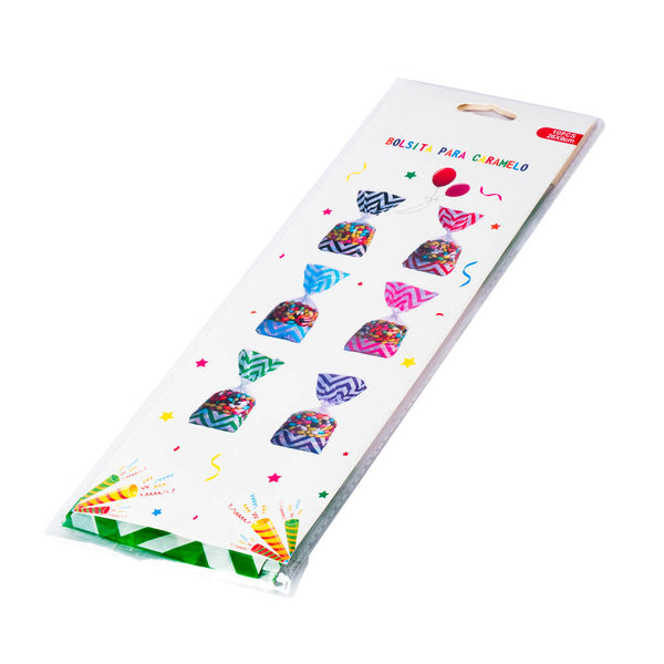 Bolsa Confites Estampada 26x9cm 10und