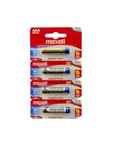 Batería Alkalina Maxell AAA