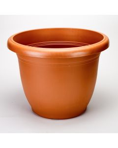 Macetero Plástico Redondo #10 Terracota