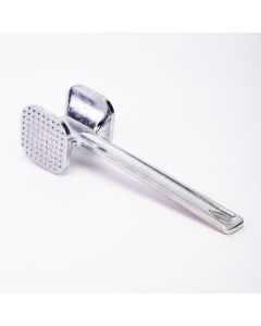 Martillo Metal Majador Carne 24x6.5cm Plateado