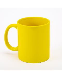 Jarra Porcelana Amarilla 11oz